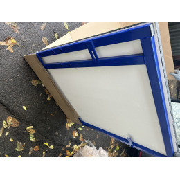 Щит игровой из фанеры на раме, 180х105см