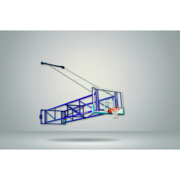 Ферма складная настенная, вынос 3,2м