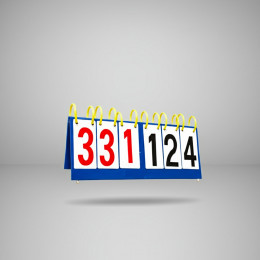 Табло перекидное 6 цифр